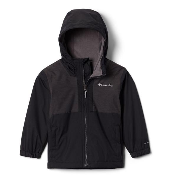 Columbia Rainy Trails Fleece Jacket Black For Boys NZ96134 New Zealand